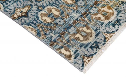 Hand Knotted Global Ikat Rug  8'9